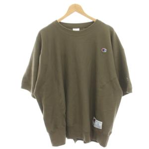 x UNDERCOVER リバースウィーブ ショートスリーブスウェットシャツ L カーキ