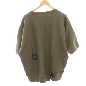 Champion x UNDERCOVER リバースウィーブ ショートスリーブスウェットシャツ L カーキ