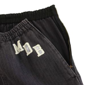 MADISONBLUE 22SS ヘリンボーンイージーパンツ RUNNING PT HERRINGBONE 00 グレー パープル
