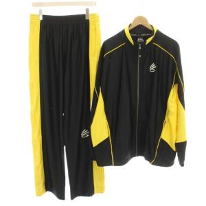 タグ付き CURRY セットアップ 上下 ジャージ ジャケット ジップアップ イージーパンツ サイドスナップボタン