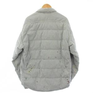 visvim HELLION DOWN JKT DMGD ダウンジャケット 4 ブルー 0224905013008