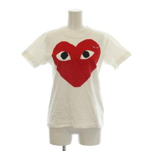 Tシャツ カットソー M 白 ホワイト プリント 半袖 /LP