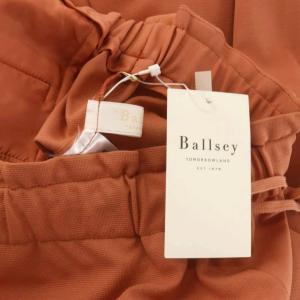 BALLSEY イージーパンツ スラックス 36 オレンジ系 ウエストゴム ドローストリング /RR