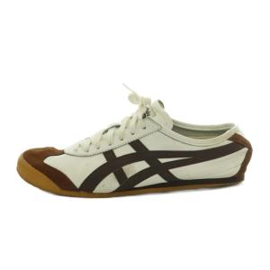 MEXICO 66 スニーカー シューズ US9 27.0cm 茶 ブラウン 白 ホワイト THL202