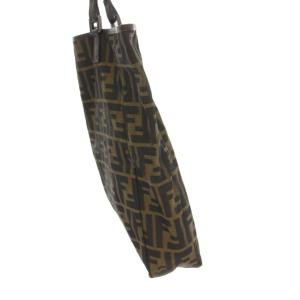 FENDI フェンディ-ズッカ柄 トートバッグ ハンドバッグ ブラウン /YM40