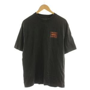 × ポーター PORTER Tシャツ カットソー 半袖 ロゴ L 黒 ブラック 150137 /AN66