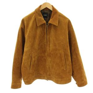 Suede Zip Blouson M ベージュ 11-18-6833-202