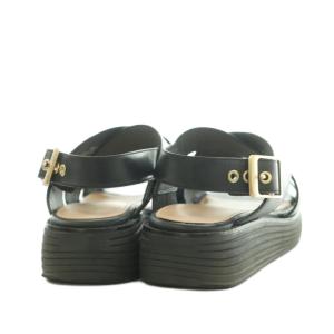 COLE HAAN オリジナルグランド プラットフォーム サンダル 6B 23.0cm 黒 ブラック W29416 /MI