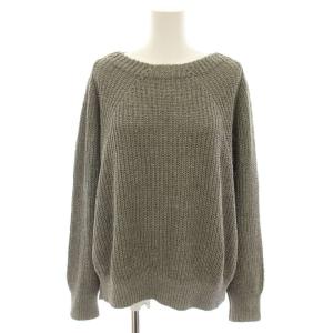 Lily Linen アゼ プルオーバー ニット シルク