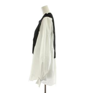 ENFOLD FAKE-LAYERED PULLOVER フェイクレイヤード シャツ ブラウス 長袖 プルオーバー 38