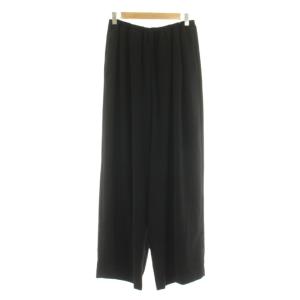 26SS TAPERED WIDE PANTS 38 ブラック 300JS231-0111