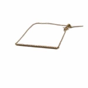 Gossamer ダイヤモンドブレスレット K10 0.12ct