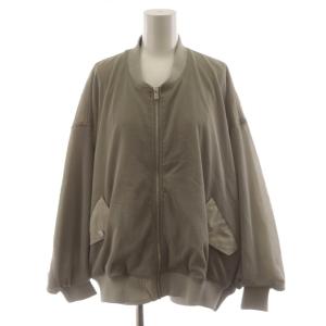 26SS メッシュレイヤードブルゾン ジャケット 36 ベージュ 0226153034 /AN41