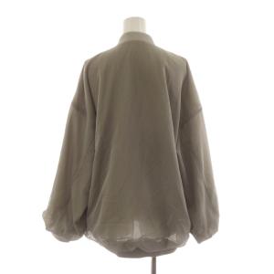 Grace Class 26SS メッシュレイヤードブルゾン ジャケット 36 ベージュ 0226153034 /AN41