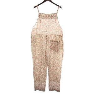JOURNAL STANDARD LUXE 26SS ボイルフラワー キャミサロペ パンツ サロペット 赤 レッド 白 ホワイト 花柄 26030440014010