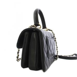 CHANEL トレンディCC ハンドバッグ ショルダーバッグ 2WAY ココマーク ブラック