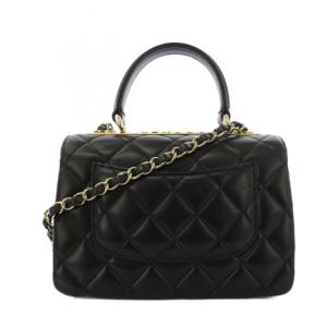 CHANEL トレンディCC ハンドバッグ ショルダーバッグ 2WAY ココマーク ブラック