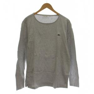 Tシャツ カットソー FR 5 グレー 長袖 クルーネック 長袖 /LP