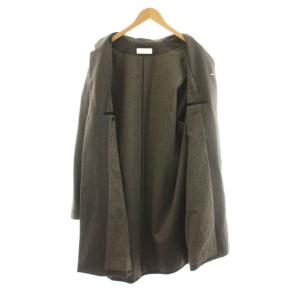 marka ドルマンスリーブ チェスターコート ロング ウール 2 茶 ブラウン M18C-13CO01C /KU