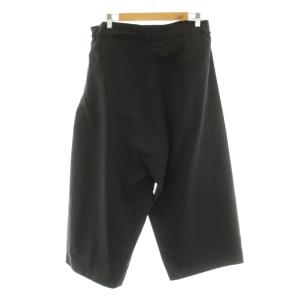 me ISSEY MIYAKE ワイドパンツ ブラック MI53FF342