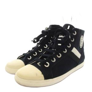 CHANEL スポーツライン スニーカー ココマーク ヴィンテージ 37 ブラック