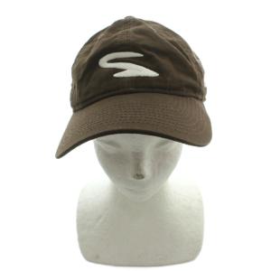 NEW ERA FATCUTPRESS キャップ 帽子 茶 ブラウン ロゴ刺繍 /GG51