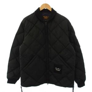×EDDIE BAUER スカイライナーダウンジャケット L ブラック E942851