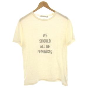 Tシャツ ロゴプリント M ホワイト 843T303TA428