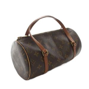 LOUIS VUITTON パピヨン26 ハンドバッグ モノグラム ブラウン M51386