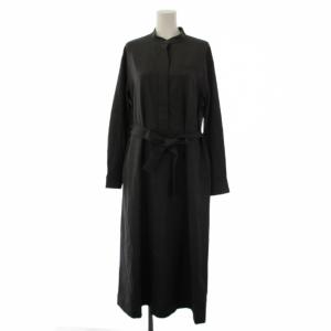25AW SUAVE SAXONY SERINE DRESS ワンピース ウール 38 グレー