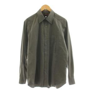 DURBAN A.A.R カジュアルシャツ 長袖 コットン L グレー X270112 /KU