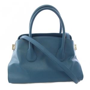 Retia ハンドバッグ 2WAY ブルー