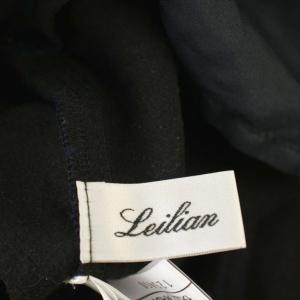 Leilian L JEANS イージーパンツ ストレッチ 13 ネイビー 紺 0403535 /G