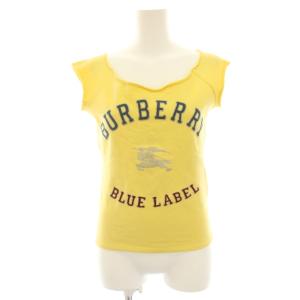カットソー Tシャツ カットオフ ロゴ 38 黄色 イエロー FA510-158 /HN