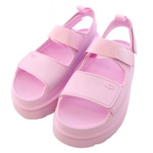 W GOLDENGLOW pink diamond サンダル ストラップ USA7 ピンク 1152685