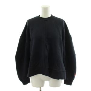 23AW front vents pullover スウェット トレーナー M 黒 ブラック 470GA480-1240