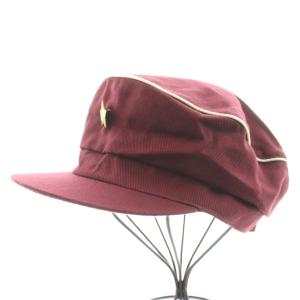 UNDERCOVER キャップ 星ブローチ付き F ボルドー UCU4H01-1 /KU