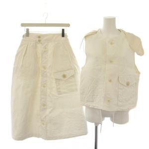 WOMAN 25SS MK3 VEST HEMP MK3 SKIRT HEMP セットアップ 上下 ベスト