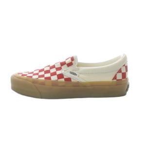 PREMIUM CLASSIC SLIP-ON LX スニーカー 22cm 赤 レッド 白 ホワイト スリッポンスニーカー