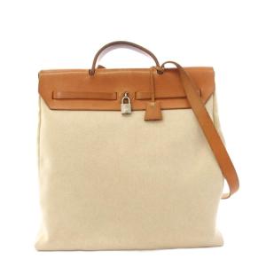 HERMES エールバッグ アドPM リュックサック F刻印 ベージュ