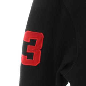 POLO RALPH LAUREN パーカー スウェット プルオーバー ビッグポニー 長袖 L 黒 ブラック /HN