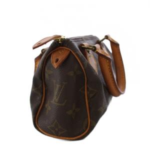LOUIS VUITTON ミニ スピーディ モノグラム マイクロミニバッグ ブラウン M41534