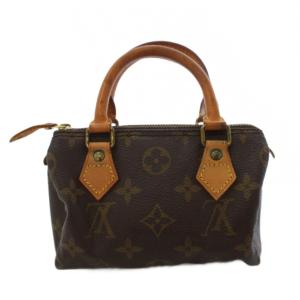 LOUIS VUITTON ミニ スピーディ モノグラム マイクロミニバッグ ブラウン M41534