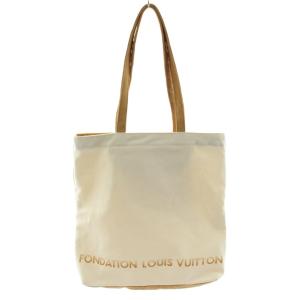Fondation Louis Vuitton美術館限定 トートバッグ ショルダーバッグ ロゴ キャンバス