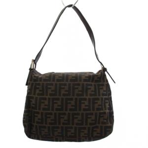FENDI マンマバケット ズッカ柄 ブラウン