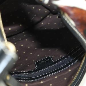 kate spade new york ワンショルダーバッグ ハンド ゼブラ柄 ハラコ アイボリー 茶 ブラウン /SS OS