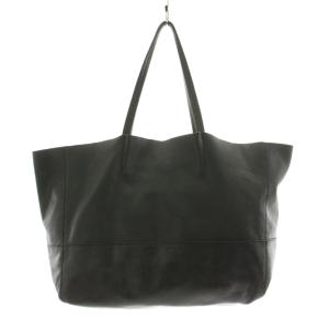 GIANNI CHIARIN トートバッグ レザー 内側総柄 黒 ブラック /KU 42