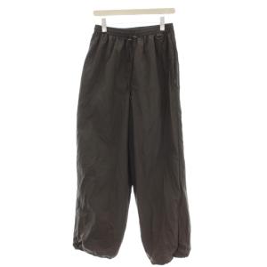 24AW Nylon Track Pants ナイロン トラックパンツ ナイロンパンツ 38 チャコールグレー