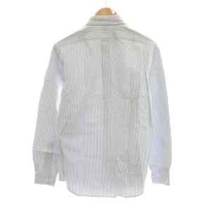 POLO RALPH LAUREN ボタンダウンシャツ ストライプ S P 水色 ライトブルー 白 ホワイト 長袖 /YM29