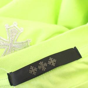 TATRAS Tシャツ ネオンカラー 半袖 ロゴ 01 ライムグリーン 黄緑 MTAT23S8193-M /G1